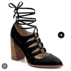Seychelles Lace Up Ghillie Heel Size 6.5